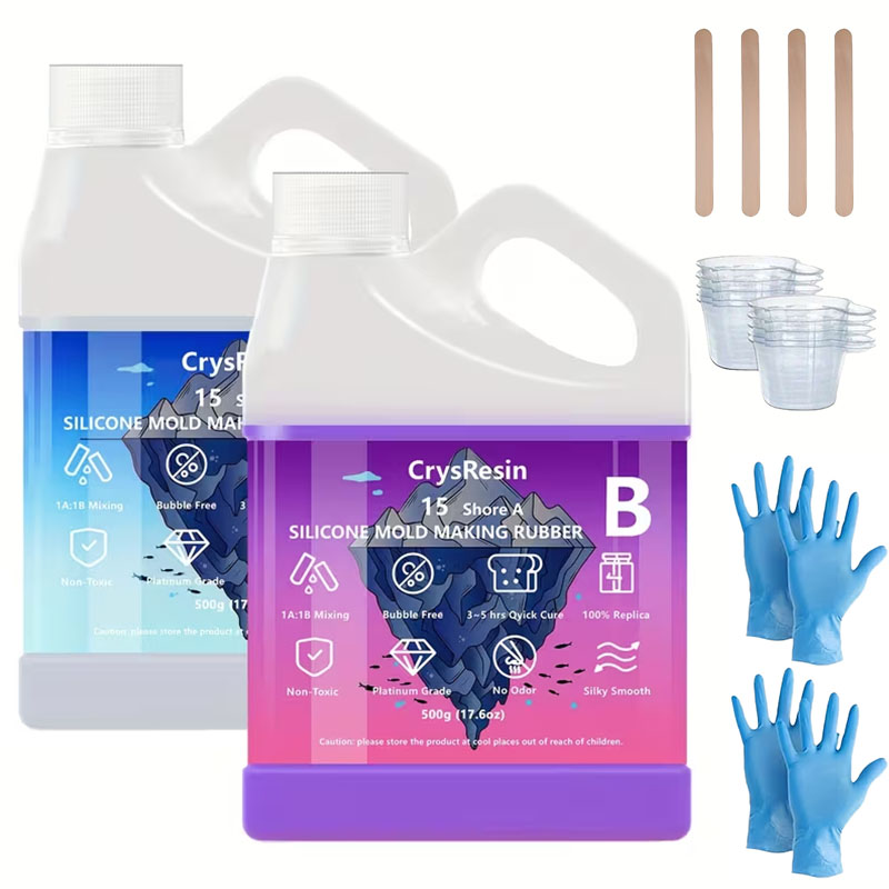 Candle Molds - 500ml 2 Botellas de Silicona Líquida