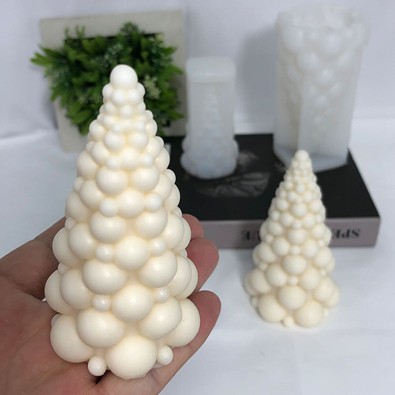 Candle Making Kit - Molde de silicona de árbol de