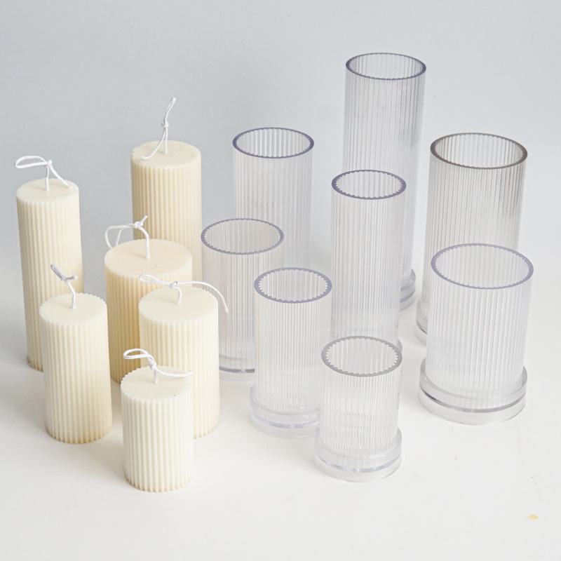 Candle Making Kit - Nuevo molde cilíndrico de plástico con