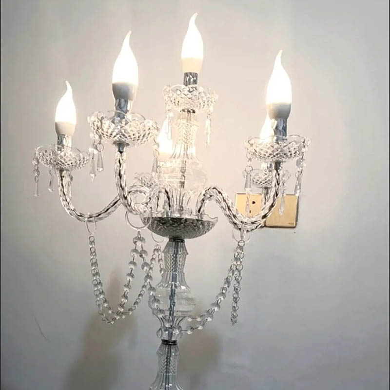Silk Candle - Lámparas de velas modernas de lujo,