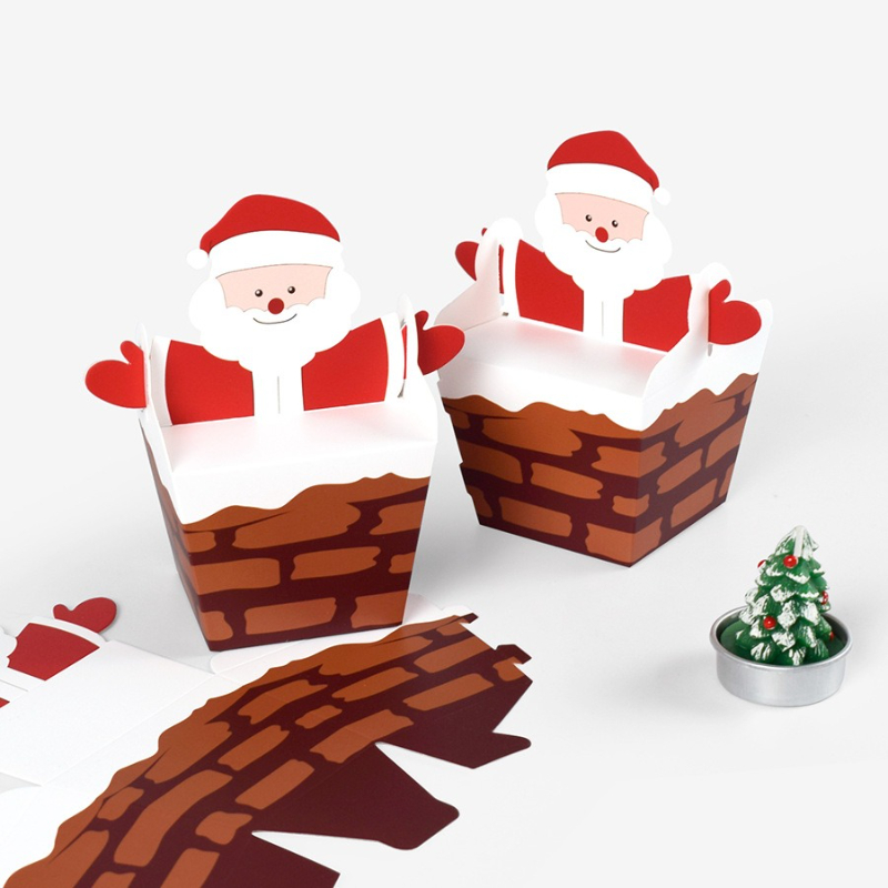 10/30/50 Uds Santa Claus trepa - Candle Containers reseña y precio
