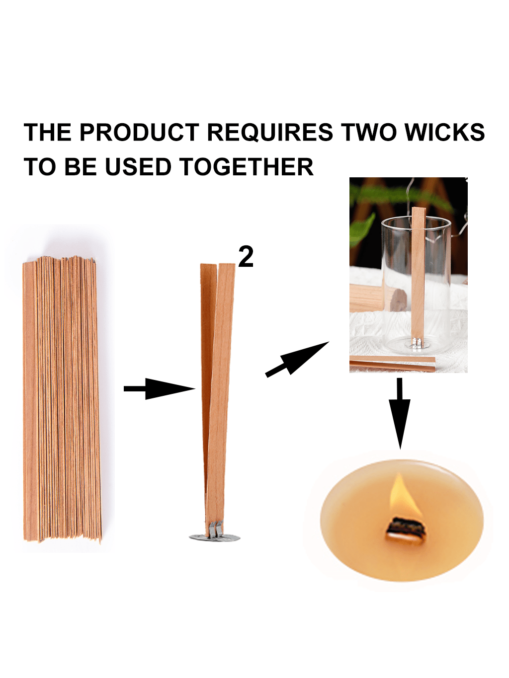 40 Uds. Mechas para velas de m - Candle Wick reseña y precio