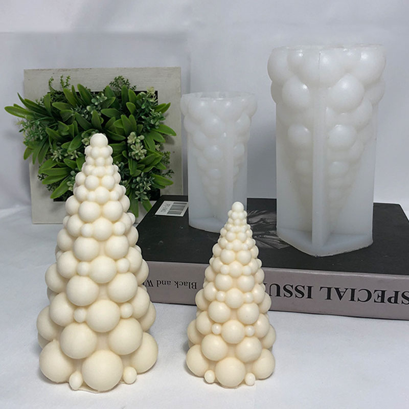 Molde de silicona de árbol de  - Candle Making Kit reseña y precio