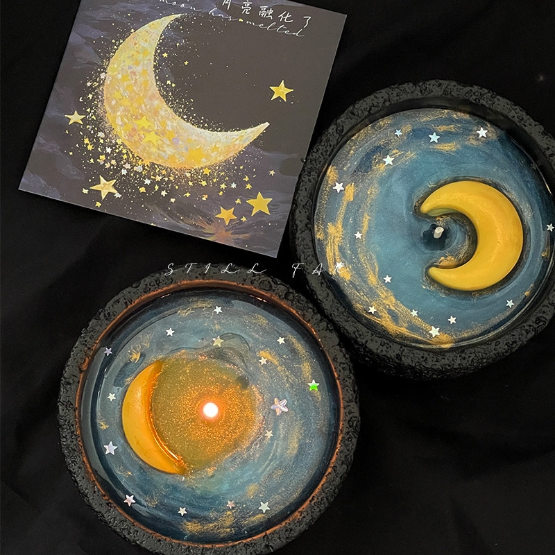 Vela Aromática Luna Fundida, H - Soy Wax reseña y precio