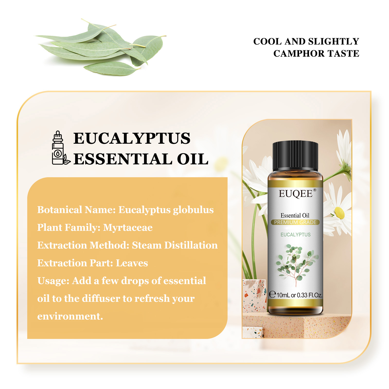 EUQEE 10ML aceites esenciales  - Candle Fragrance reseña y precio