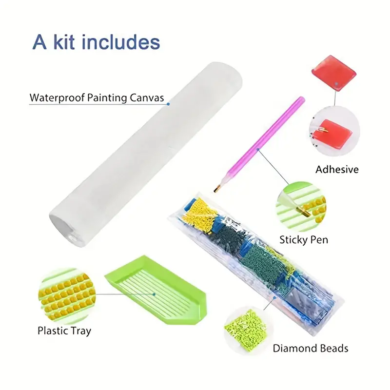 Kit de Pintura de Diamantes DI - Silk Candle reseña y precio