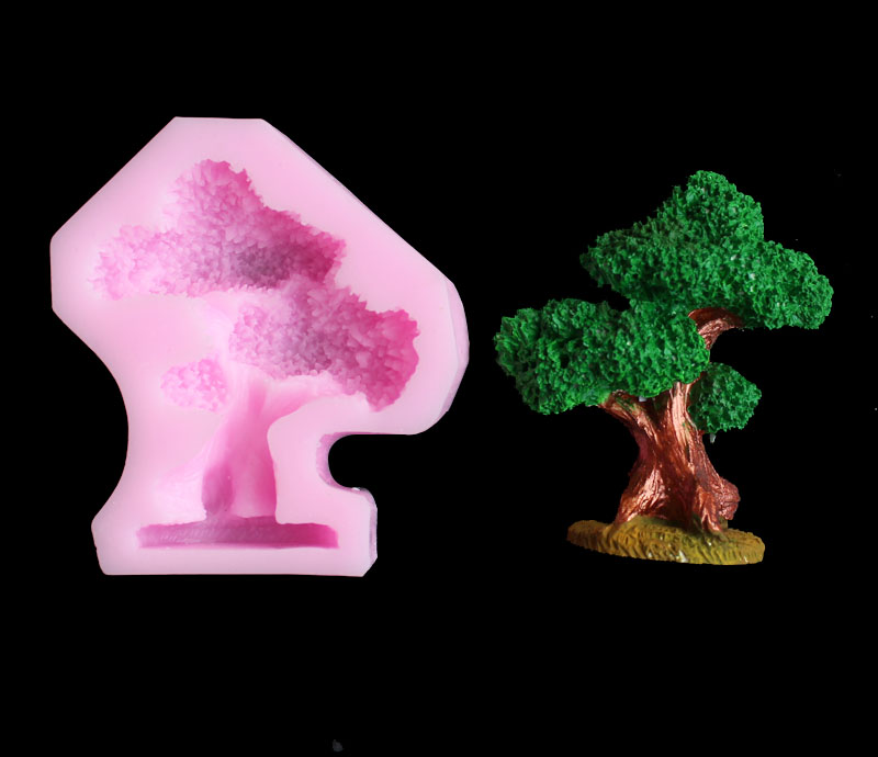 Molde de gel de sílice de árbo - Candle Molds reseña y precio