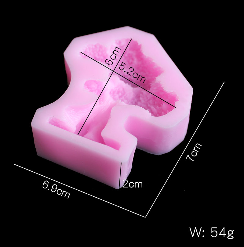 Molde de gel de sílice de árbo - Candle Molds reseña y precio