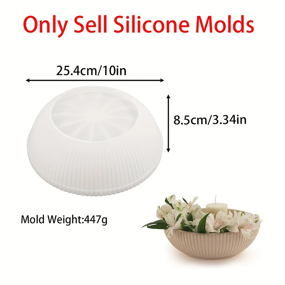 Molde de silicona de 1 anillo  - Candle Molds reseña y precio