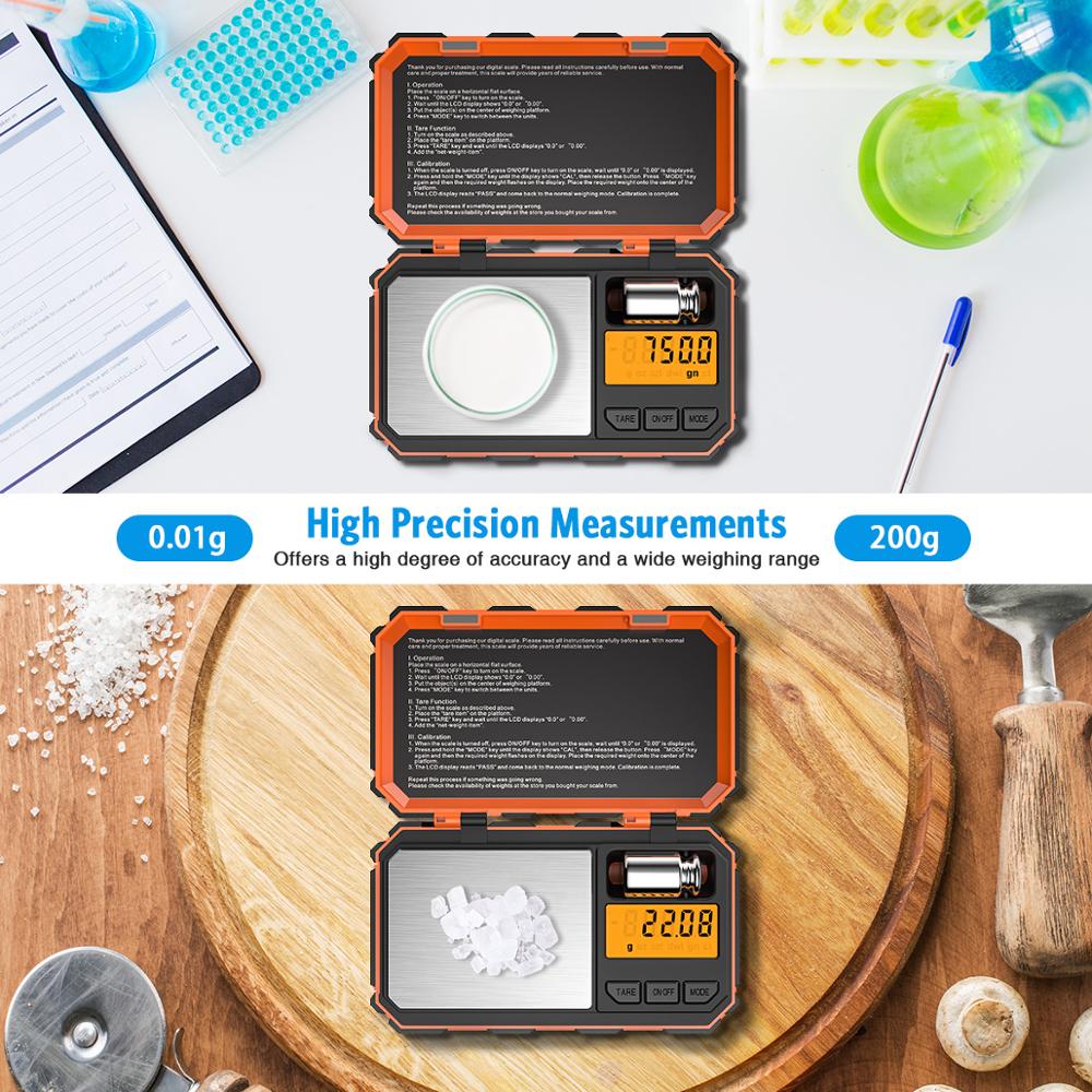 200g/0,01g Digital de cocina e - Candle Wax Scale reseña y precio